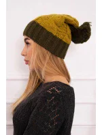 Paris fleecová čiapka K212 kivi+khaki