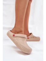 Dámské Lehké Pantofle Big Star model 21682541 Béžové - Big Star Shoes