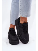 Nízké Dámské Tenisky Big Star model 21694475 HIPOLY SYSTEM Černé - Big Star Shoes Nízké Dámské Tenisky Big Star model 21694475 HIPOLY SYSTEM Černé - Big Star Shoes