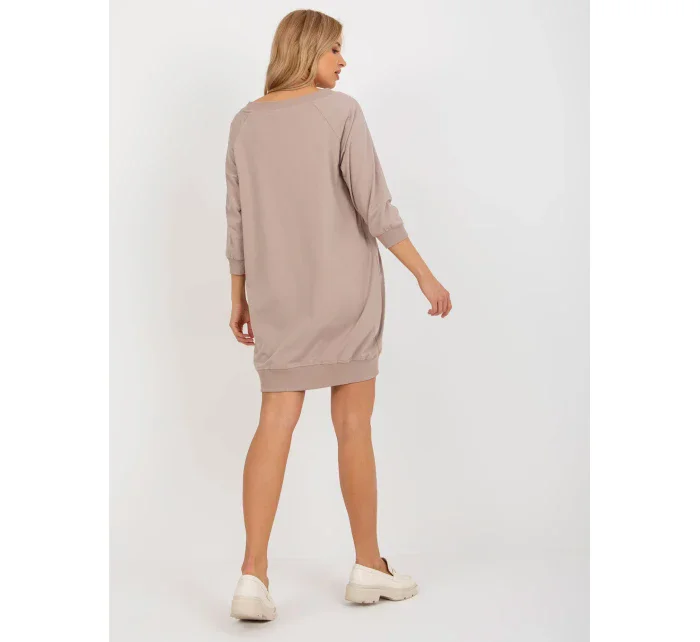 Šaty RV SK 7203.35P tmavo lila