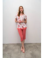 Dámské krátké pyžamo model 19639315 - Vamp Dámské krátké pyžamo model 19639315 - Vamp