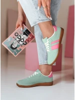 Dámske športové tenisky NISTI green FashionStreet ZY0919 Dámske športové tenisky NISTI green FashionStreet ZY0919