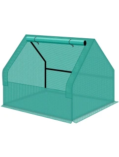 SKLENÍKOVÝ ZÁHRADNÝ TUNEL ZELENÝ MINI 124X94X94CM