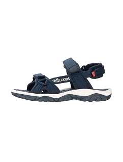Detské športové sandále pre chlapcov/dievčatá Trollkids Kids Oslofjord Sandal navy (268-110)