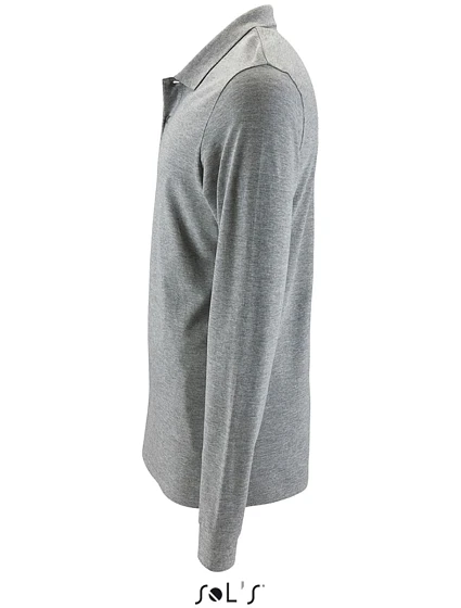 SOL'S Perfect LSL Men Pánské piqué polo s dlouhým rukávem model 22522124 grey melange SOL'S Perfect LSL Men Pánské piqué polo s dlouhým rukávem model 22522124 grey melange
