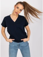 Tričko RV TS 7666.19 tmavo modrá Tričko RV TS 7666.19 tmavo modrá