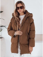 Dámska prešívaná bunda LETLIS camel FashionStreet TY3245