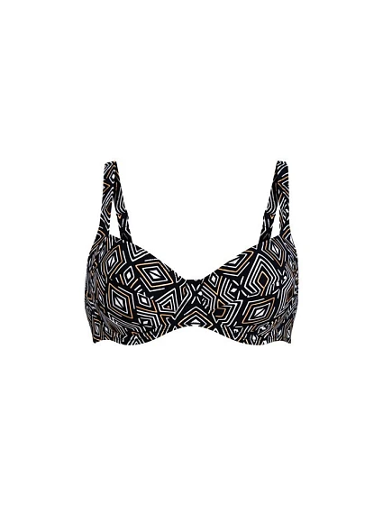 Horný diel plaviek Style Sibel - Top 8447-1 Black/Gold - Anita Classix Horný diel plaviek Style Sibel - Top 8447-1 Black/Gold - Anita Classix