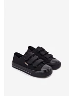 Dětské tenisky na suchý zip Big Star TT374172 Černé