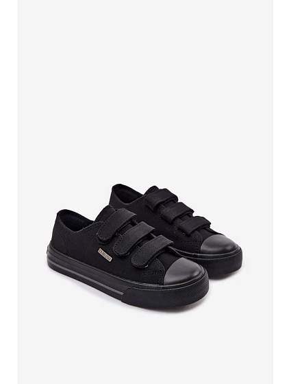 Dětské tenisky na suchý zip Big Star model 22069682 Černé - Big Star Shoes
