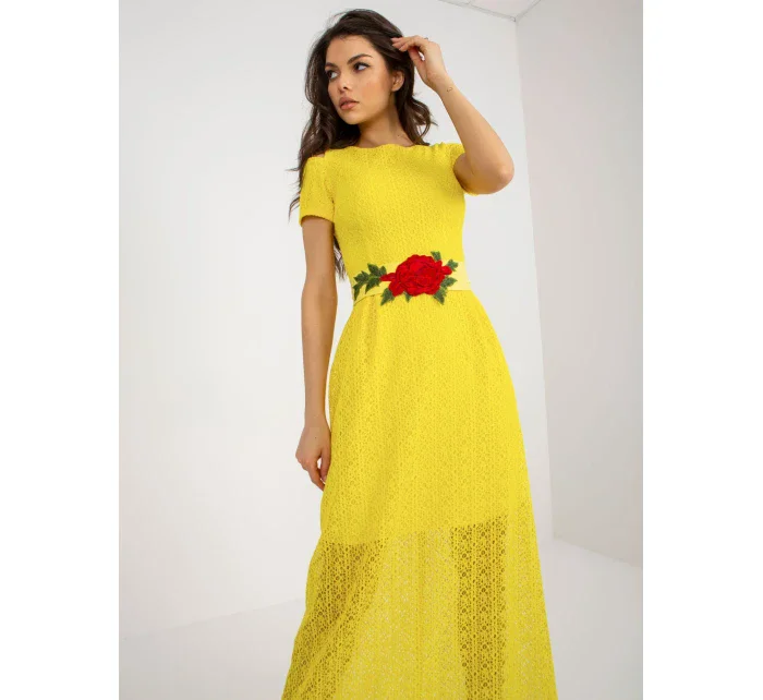 LK SK 506318 šaty.16P žltá