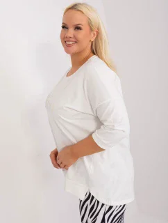 Bluzka RV BZ model 19465518 ecru - FPrice