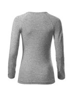 Elegance triko dámské tmavě šedý melír Elegance triko dámské tmavě šedý melír