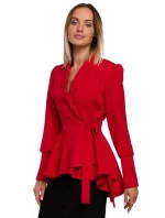 Dámske sako M529 červené - Moe Dámske sako M529 červené - Moe