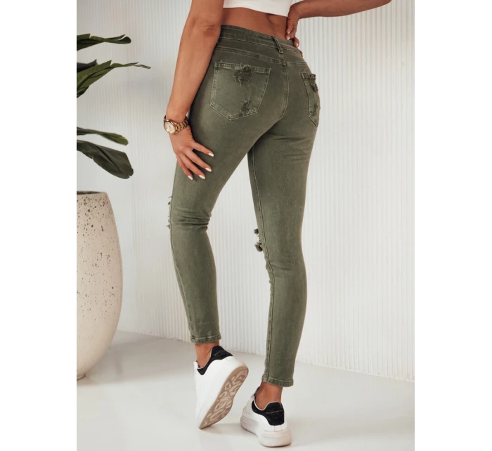 Dámské džínové kalhoty green Dstreet model 21972770 - FashionStreet