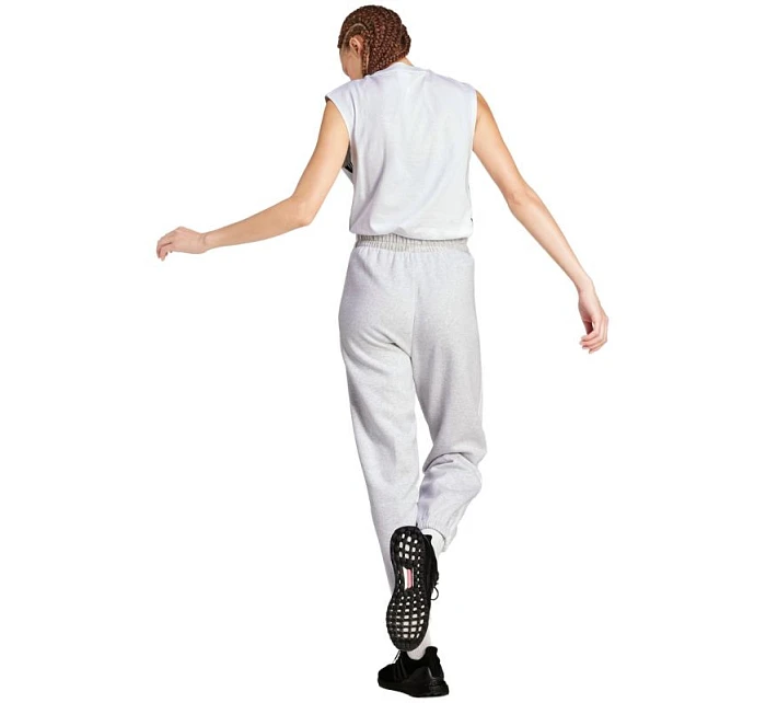 Adidas Essentials 3-Stripes Fleece nohavice voľného strihu W IN6178 ženy Adidas Essentials 3-Stripes Fleece nohavice voľného strihu W IN6178 ženy