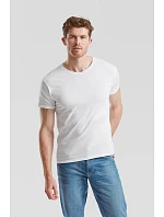 Fruit of the Loom Iconic 150 V-Neck T Tričko s výstrihom do V 16.1442 melírovaná šedá Fruit of the Loom Iconic 150 V-Neck T Tričko s výstrihom do V 16.1442 melírovaná šedá