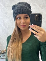 Dámska čiapka Nastia K373 graphite