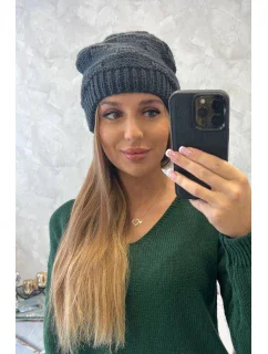 Dámska čiapka Nastia K373 graphite
