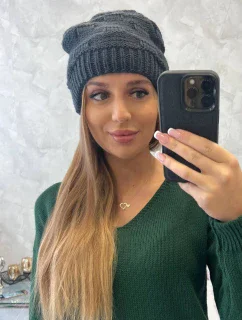 Dámska čiapka Nastia K373 graphite