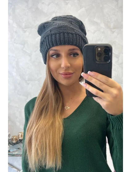 Dámska čiapka Nastia K373 graphite Dámska čiapka Nastia K373 graphite