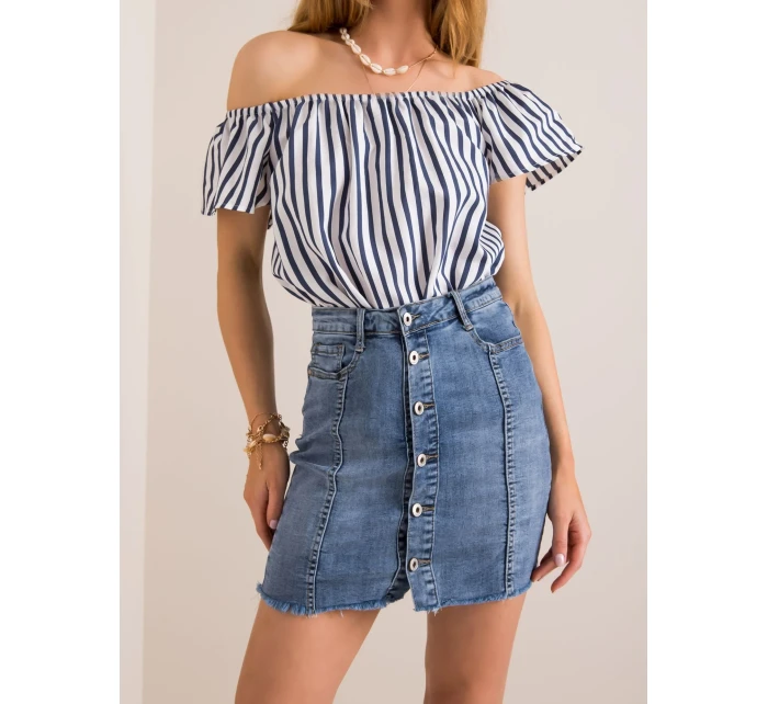 NM DE SD JK5249 sukne.37 modrá NM DE SD JK5249 sukne.37 modrá