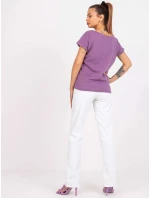 Tričko TW TS 1001.30x fialová Tričko TW TS 1001.30x fialová