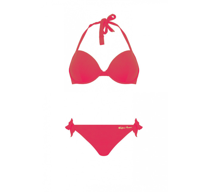 Dámské dvoudílné plavky  růžová  model 15018993 - Emporio Armani