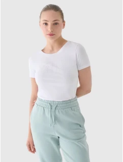 Dámske tričko s potlačou 4F 4FWMM00TTSHF1846-10S