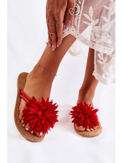 Dámské žabky s  Červené model 21592640 - Boto