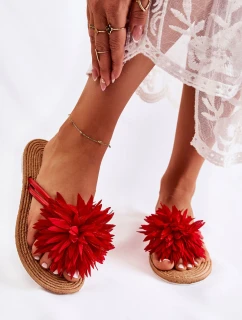 Dámské žabky s  Červené model 21592640 - Boto