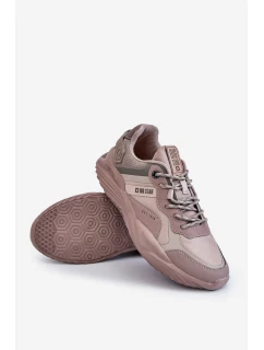Męskie Lekkie Sneakersy Memory Foam System Big Star LL174151 Beżowe