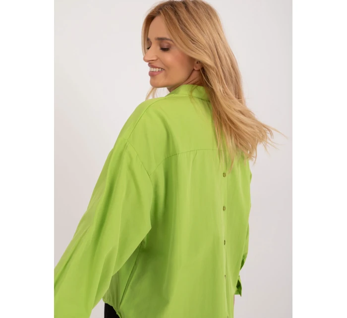 Koszula BA KS model 21055355 limonkowy - FPrice