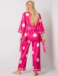 Růžová dámská souprava na spaní