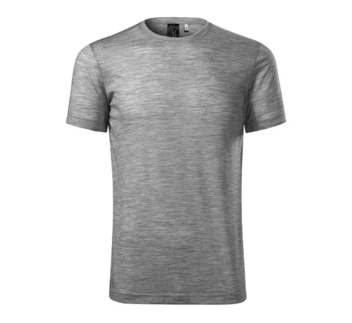 Pánske tričko Merino Rise tmavo šedé Pánske tričko Merino Rise tmavo šedé