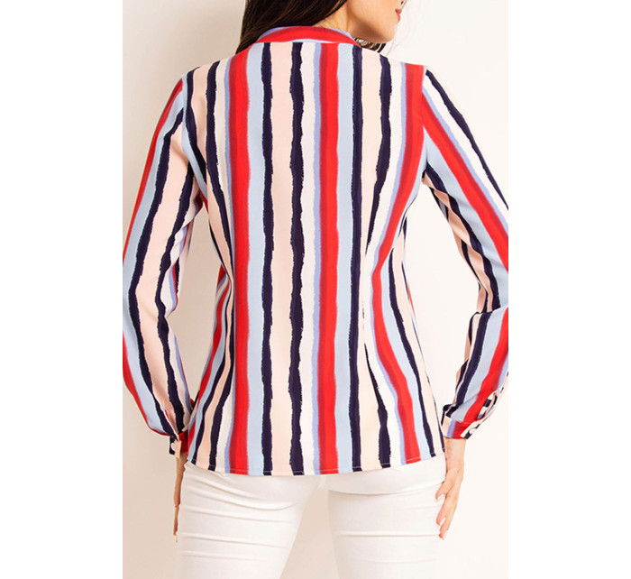Dámska košeľa A 170 Lila Stripes - Awama