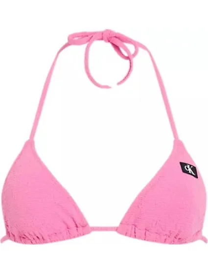 Dámska plavková podprsenka TRIANGLE-RP KW0KW02394 TOZ pink - Calvin Klein Dámska plavková podprsenka TRIANGLE-RP KW0KW02394 TOZ pink - Calvin Klein