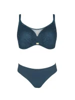 Dámske dvojdielne plavky Honolulu 2 S940V1HN2 tmavozelené - Self Dámske dvojdielne plavky Honolulu 2 S940V1HN2 tmavozelené - Self