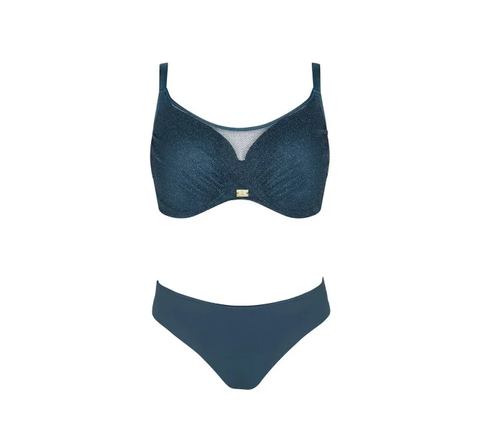 Dámske dvojdielne plavky Honolulu 2 S940V1HN2 tmavozelené - Self Dámske dvojdielne plavky Honolulu 2 S940V1HN2 tmavozelené - Self