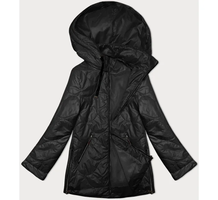 zateplená černá dámská prošívaná bunda model 19456777 - S'WEST