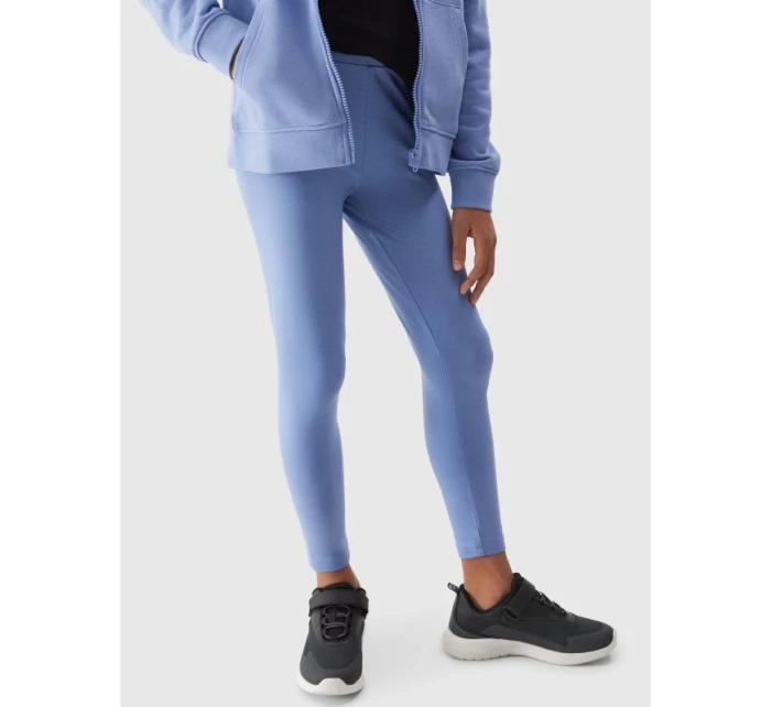 Dívčí elastické bavlněné legíny 4F Junior Dívčí elastické bavlněné legíny 4F Junior