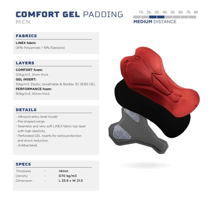 Rogelli FAST šortky so šľapkami čierne XL