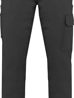 WK WK 709 (34-50) Unisexové pracovné nohavice z elastického materiálu 20.W709 tmavošedé