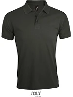 SOL'S Prime Men Pánske polo tričko z hrubej bavlny 25.0571 tmavošedé