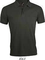 SOL'S Prime Men Pánske polo tričko z hrubej bavlny 25.0571 tmavošedé