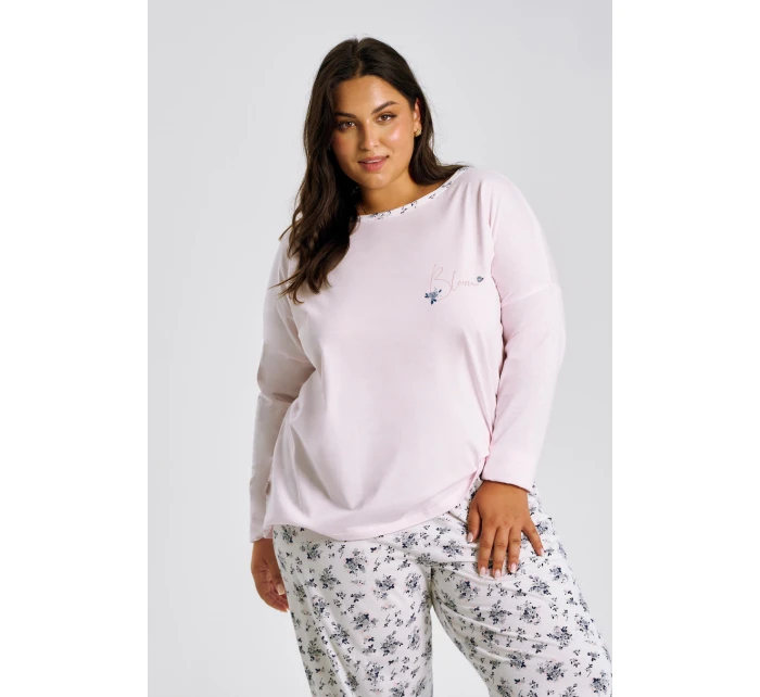 DÁMSKÉ DLOUHÉ PYŽAMO 2XL3XL model 21238829 - Taro