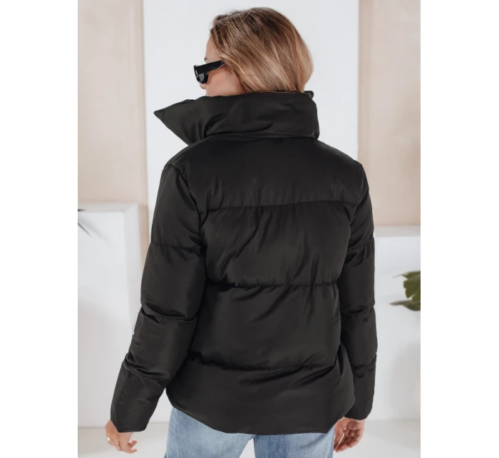 Dámska prešívaná zimná bunda LARO black FashionStreet TY1994