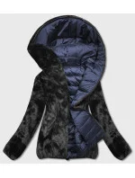 DWUSTRONNA KURTKA DAMSKA GRANATOWA model 21244164 - S'WEST