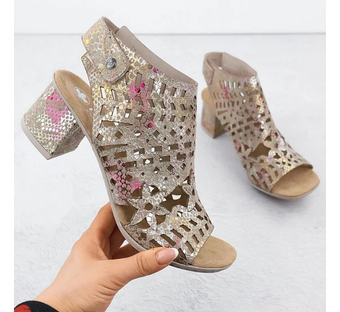 dámské ažurové sandály model 22073161 - Rieker