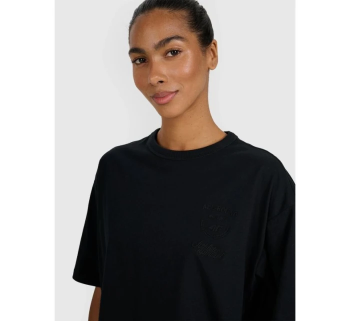 Dámské tričko oversize s potiskem model 21882746 - 4F